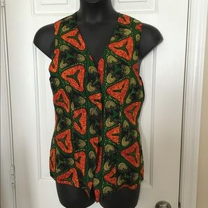 Tribal Print Vest